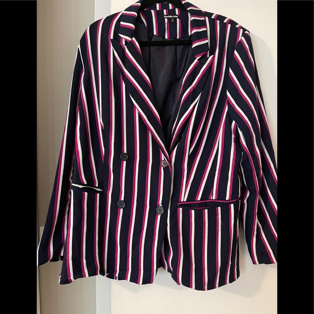 Striped Blazer